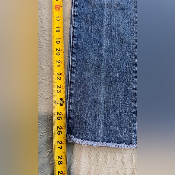 Veronica Beard Blue Button-Fly Straight Jeans 28 - Picture 7 of 10